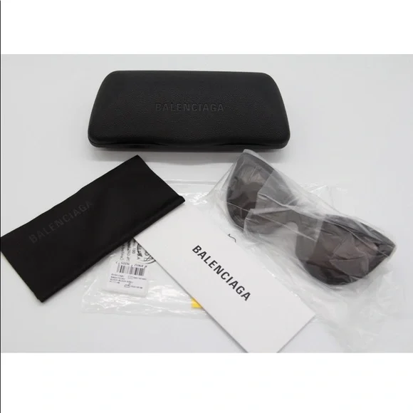 NEW BALENCIAGA SUNGLASSES BB0217S 001 CAT EYE EYEWEAR BALENCIAGA NEW COLLECTION - Picture 13 of 13